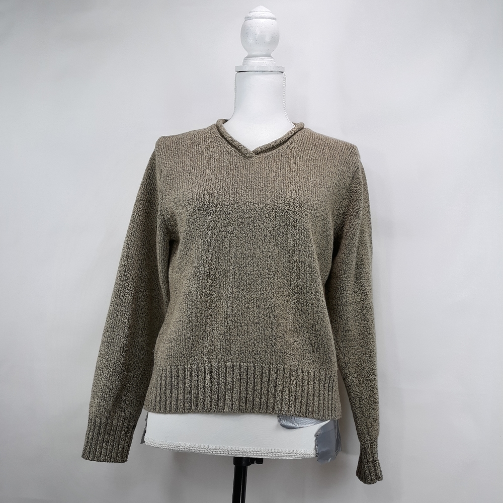 Classic elements Cropped Sweater size XL Green